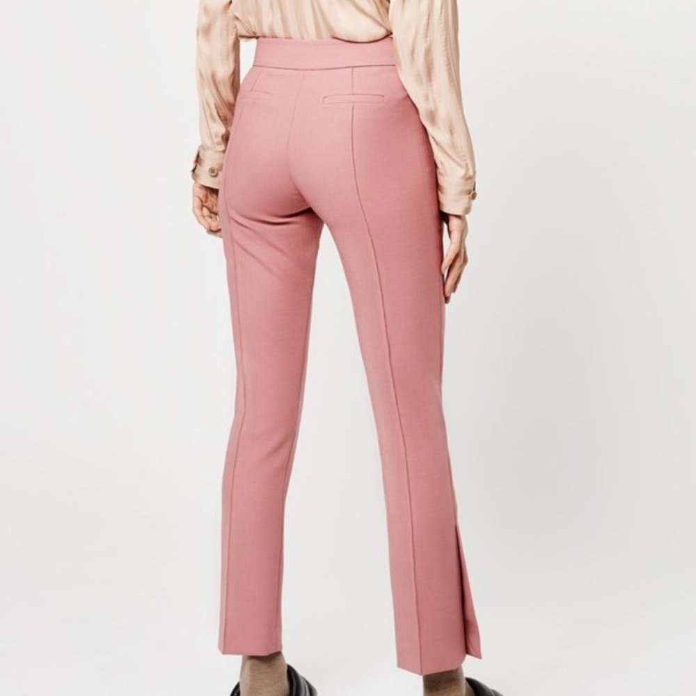 Smythe Pink Pantsuit Trousers pants in bisque Size 8 - Picture 11 of 11